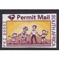 South Africa Family Permit Mail Stationary Cut ...