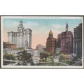 City Hall Park and Municipal Buildings, New Yor...