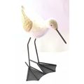 Ceramic Bird Ornament with Metal Beak & Legs 21...
