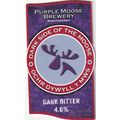 UNUSED PUMP CLIP FRONT - PURPLE MOOSE BREWERY(W...