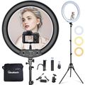 21Inch Ring Light with Tripod and Phone Holder,...