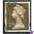 1999 £5.00 Brown High Value Machin Fine Used Y1803