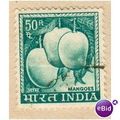 India 1965 - SG 514 - Mangoes 50p green - used 1