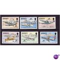 JERSEY 1997 JERSEY AIRCRAFT SET 6 VALS U/M MINT