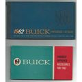 1962 BUICK owners guide and accessories booklet