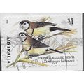 AUS 2018 $1.00 (S/A) 'BIRDS -FINCHES -DOUBLE' O...