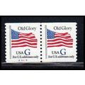 2890 32c G Old Glory Very Fine MNH CNP Left A34...