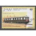 1992 40PTS 'SAHARA OCC. - TRAINS' C.T.O FINE US...