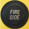 Fireside. $10 Vintage Casino Chip. Patterson, C...
