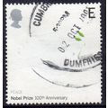 GB 2001 100th Anniversary of the Nobel Prize - ...