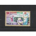 Malta.SG668 1c Cotton Production.Mounted Mint.M...