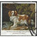 GB, King Charles Spaniel, Stubbs, green 1991, 22p