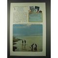 1964 Canada Tourism Ad - Sands of Canada's Atlantic Provinces