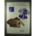1992 Remington Ad - Blue Rock Vest, Chambray Shirt