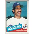 1985 Topps Baseball card 626 German Rivera RC