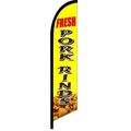 PORK RINDS Advertising Banner Feather Swooper F...