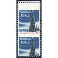 1240c, Mint NH 5¢ Red Color Missing From Top St...