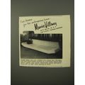 1954 Maurice Villency Cuddle Sofa Ad - Fine des...