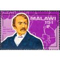 Malawi QEII 1973 Death 100th Livingstone Map 15...