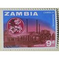 Zambia 1964 9d Zambezi Sawmills & Redwood Unmou...
