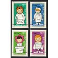 Hong Kong Children's Stamps Self-adhesive gum 4...