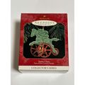 Hallmark Ornament Die Cast Brass Santa Turn of ...