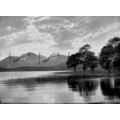 Evening, Derwentwater, Nr Keswick, B & W Photo ...