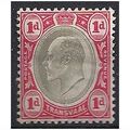 Transvaal 1902 SG245 1d Black & Carmine Mounted...