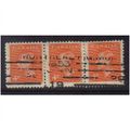 1949 canada george v1 4c orange f/u trio sg417