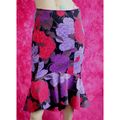 Karen Millen Bold Floral Skirt Size 10 UK New W...