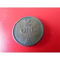 1947 NORWAY TWO ORE FREE POST. T