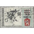 CZECHOSLOVAKIA, FOOTBALL, Mexico World Cup, white 1970, 60h