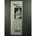 1930 Canadian Pacific Cruise Ad - Miracle Giantess