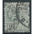 British Guiana 1913 SG263 6c Grey & Black Fine ...