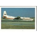 Aviation AIR WISCONSON FOKKER F27-500 Postcard ...