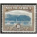South Africa 1927 SG39 10/- Bright Blue & Brown...