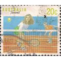 AUSTRALIA, Sports: Tennis, green 1990, 20c