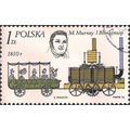 POLAND, RAIL, Murray & Blenkinsop Loco, white 1...