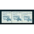 2123 3.4c School Bus Fine MNH Dry Gum PNC 1/3 W...