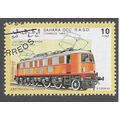 1992 10PTS 'SAHARA OCC. - TRAINS' C.T.O FINE US...