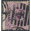 QV: 2d OS Perfin - Victoria 1905 - Used Hinged ...