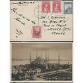 Turkey Postcard 1910 Constantinople to France, ...