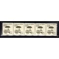 2133 12.5c Pushcart Very Fine MNH Dry Gum PNC 1...