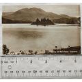 vintage postcard Loch Achray & Ben Venue, Tross...