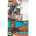 DALE EARNHARDT SR. & DALE EARNHARD JR. AUTOGRAP...