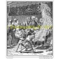 LION DANCE IN TOKYO, FROM PICTURESQUE JAPAN, 19...