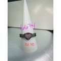 Ring Bomb Party Sz10 RBP Cloudy Lavender Colorl...