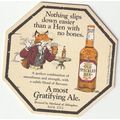 BEER MAT - MORLAND BREWERY - OLD SPECKLED HEN -...