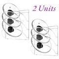 2x Kitchen Pot Lid Holder - Pan Rack & Organize...