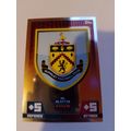 match attax 14/15 club badge burnley no.37